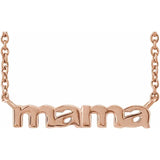 302® Fine Jewelry mama Necklace 14K Gold