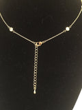 CZ's by the Yard Station Necklace 24" in 3 Colors - Roxx Fine Jewelry