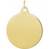 Face of Jesus Medal (Ecco Homo) in 14K Yellow Gold