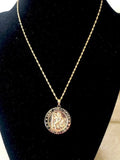 St. Christopher Medal 36 x 26 in 14K Yellow Gold - Roxx Fine Jewelry