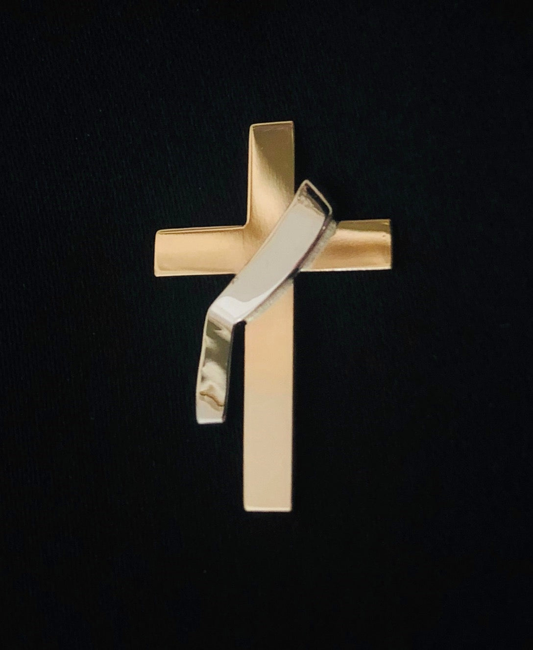 Deacon's Cross Lapel Pin or Tie Tack in 14K Gold – Roxx Fine Jewelry