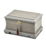 Jewelry Box "Grigio" Grey Wooden Ornate Jewelry Box