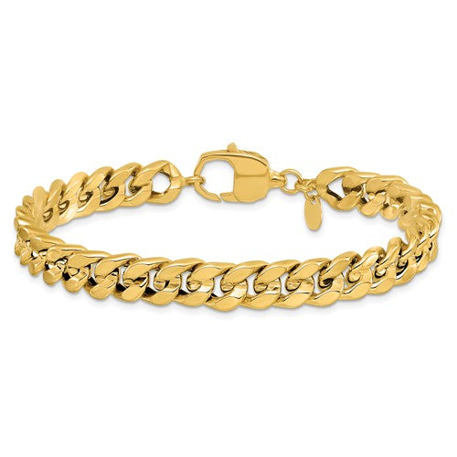 14K Yellow Gold Curb Chain Bracelet