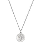Miraculous Medal Round in 14K Yellow Gold - Roxx Fine Jewelry