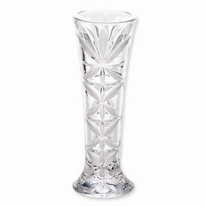 Crystal Vase "Brianne" Small Vase for Long Stemmed Roses and Orchids - Roxx Fine Jewelry