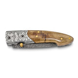 Damascus Steel Folding Knife Limited Edition KN3211 - Roxx Fine Jewelry