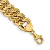 Contemporary Circles Woven Link Necklace in 14K Yellow Gold - Roxx Fine Jewelry