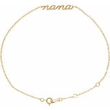 302® Fine Jewelry Nana Necklace 14K Gold or Platinum