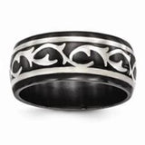 Edward Mirell® Thorn™ Collection Black Titanium & Sterling Silver Jewelry - Roxx Fine Jewelry